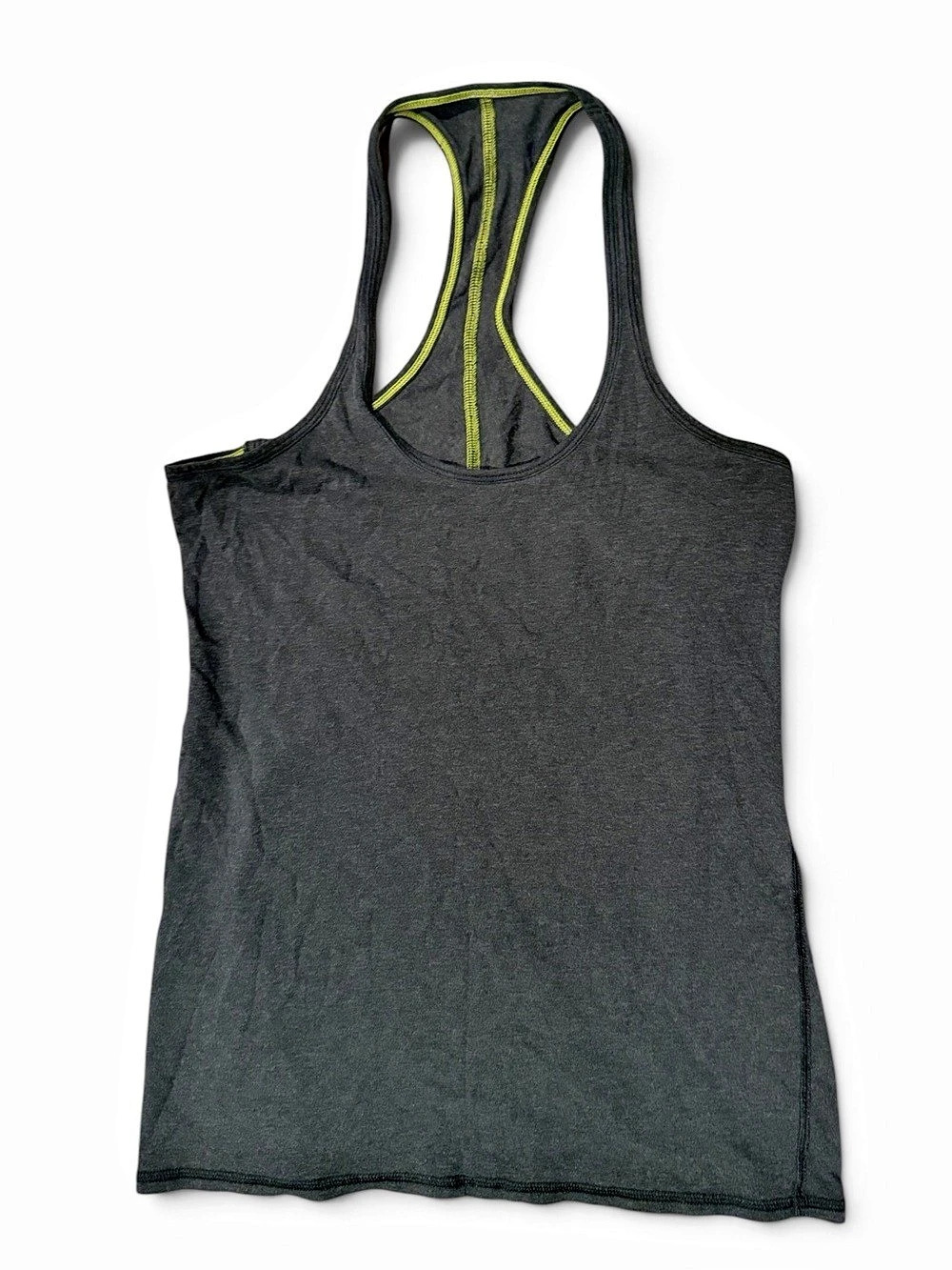 Lululemon Ruched Racerback Tank Top Racerback Athletic Tank in Black